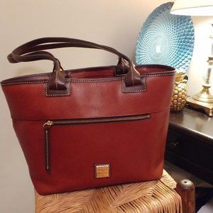 New with tags and bag Leather Dooney & Bourke Cognac Tote